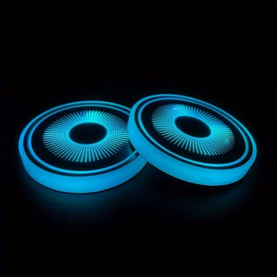 Other Automotive Interior Supplies – Light - symphony-2-pack-car-colorful-water-coasters-led-smart-sensor-ambient-light