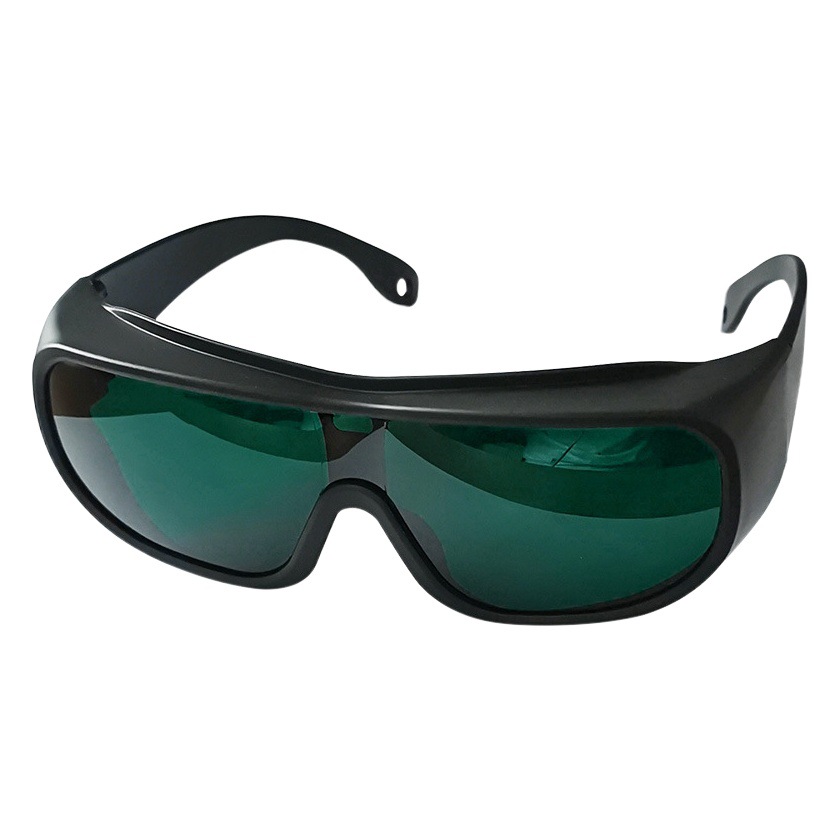 Máscara de soldadura, gafas protectoras láser antideslumbrantes moradas, azules y rojas, gafas de soldadura para máquina de marcado de chapa metálica