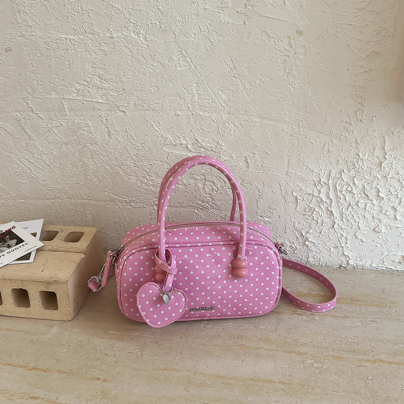 Bolsa de Boston de lujo ligera y fresca y dulce transfronteriza, bolso de hombro de nicho coreano, bolso de hombro para viajar