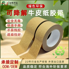 和纸胶带;办公用品胶带;工业产品胶带