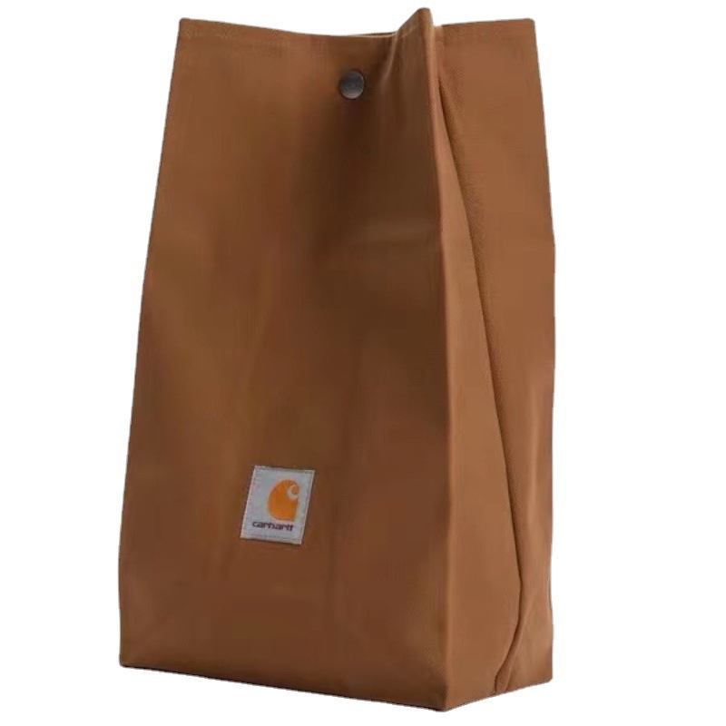 Carhartt wip潮牌カードハートバッグオックスフォード布ランチバッグ弁当袋野潮流手提げ袋
