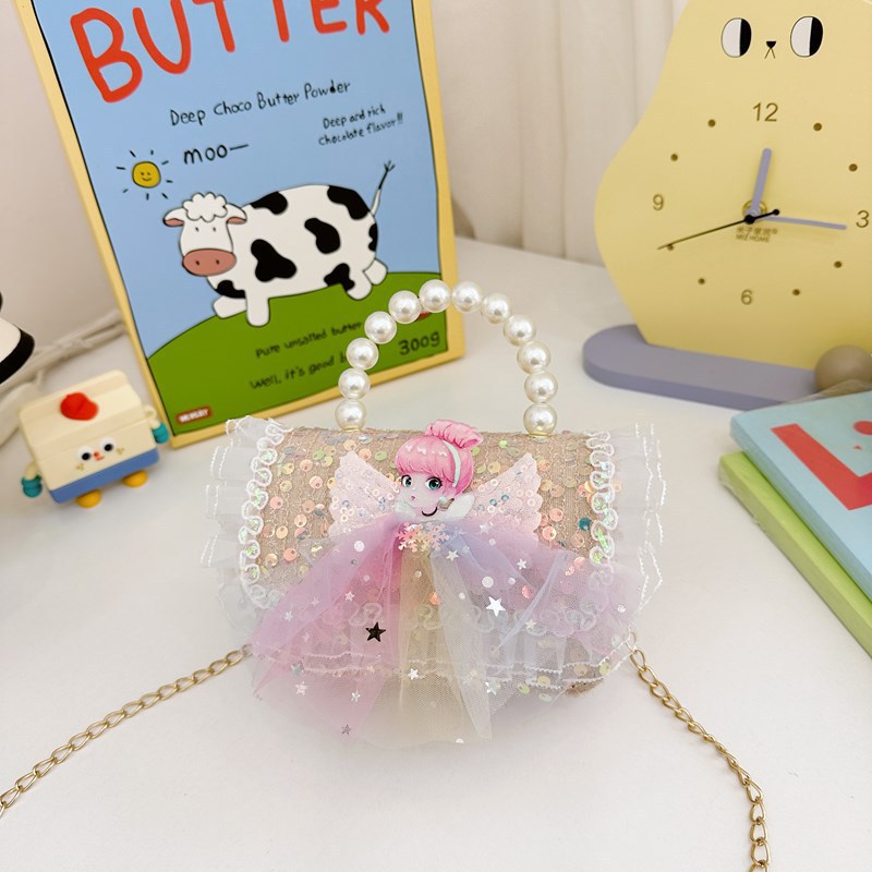 Bolsos infantiles de mujeres lindas niñas 2024 nueva moda niña princesa bolsos bolsos bolsos bolsos pequeños