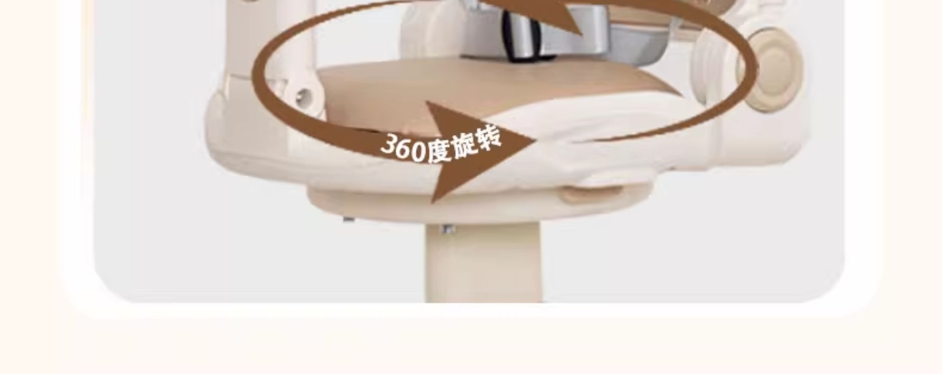 Suitable for Qiaochuang electric vehicle child seat, front-mounted, can be used for sitting and reclining, rotatable electric scooter baby seat for children and infants
