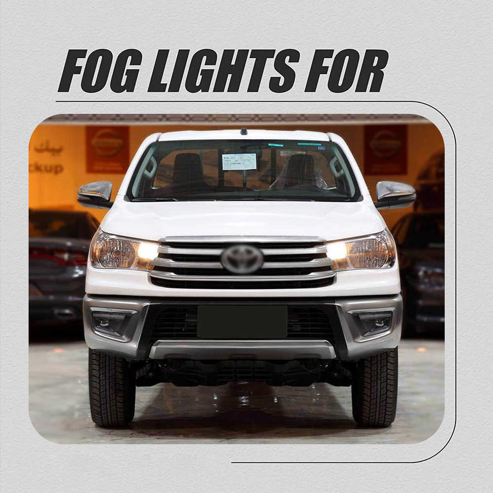 Aplicable a Toyota 20 - 22 años nuevo Hercules REVO LED conjunto de lámpara de niebla delantera luz diaria luz de barra frontal