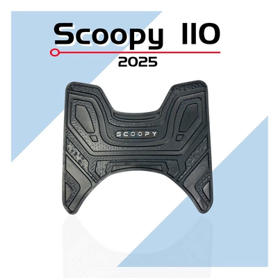 Suitable for Honda Scoopy 110 Electric vehicle foot mat - black