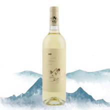 新疆冰川美酒天山暮雪干白葡萄酒750ml单瓶装低糖酒自酿