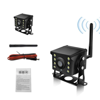 Wireless Wifi Car Display Screen Camera, Bus Reversing High-Definition Infrared Display Camera Set (Vehicle camera) - wireless-car-camera