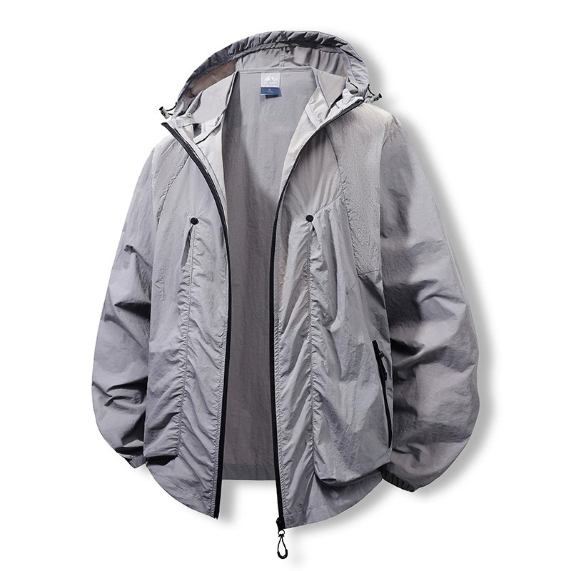 2025 новый солнцезащитный крем с капюшоном солнцезащитный крем одежда для мужчин