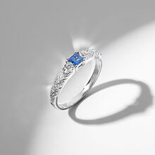 ���������S925�y�ʼ��{���{��ʯ�p��С��Ů�߼��ʯ��ָ�r�аٴ�