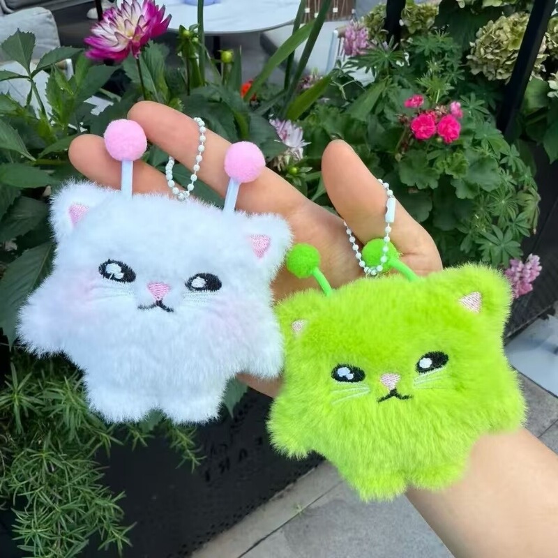 Egg Party Green Alien Plush Toy Super Cute Alien Kitten Hajiimi Backpack Pendant Decoration Toy Egg Party Green Alien Plush Toy Super Cute Alien Kitten Hajiimi Backpack Pendant Decoration Toy