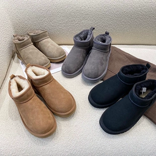 Новые австралийские сапоги XLLАUGG женские ботинки мини короткие ботинки женские i ugg i студенческие хлопчатобумажные сапоги лёгкие