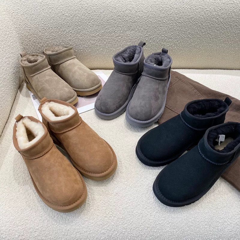 Новые австралийские сапоги XLLАUGG женские ботинки мини короткие ботинки женские i ugg i студенческие хлопчатобумажные сапоги лёгкие