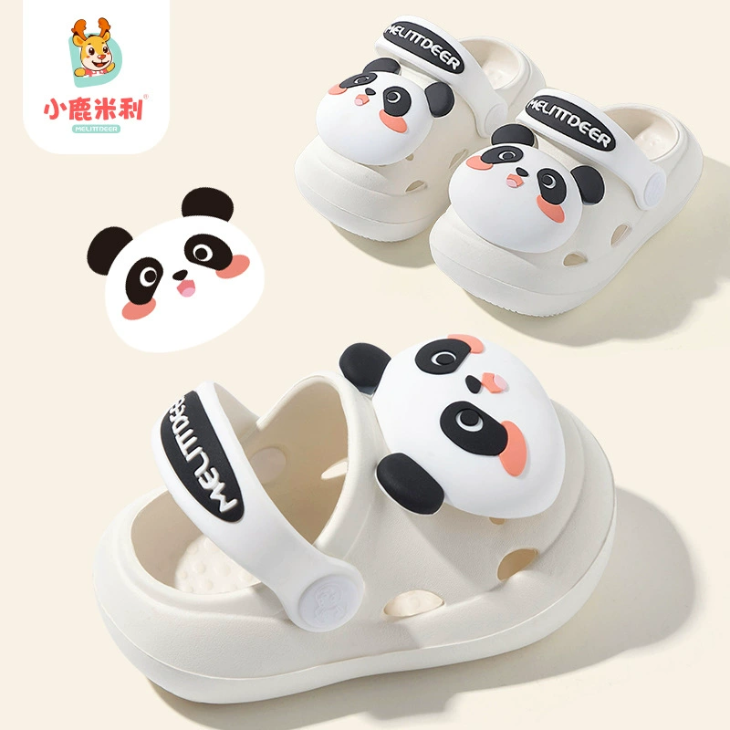 Летние детские тапочки оптом милые мультяшные пещерные туфли для мужчин и женщин-сокровищ дышащие износостойкие сандалии тапочки