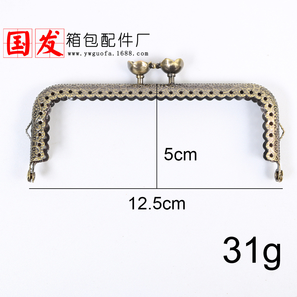 Spot 12.5CM encaje relieve cuadrado cabeza de loto oro bronce 13 colores opcionales cabeza de caramelo color de caramelo