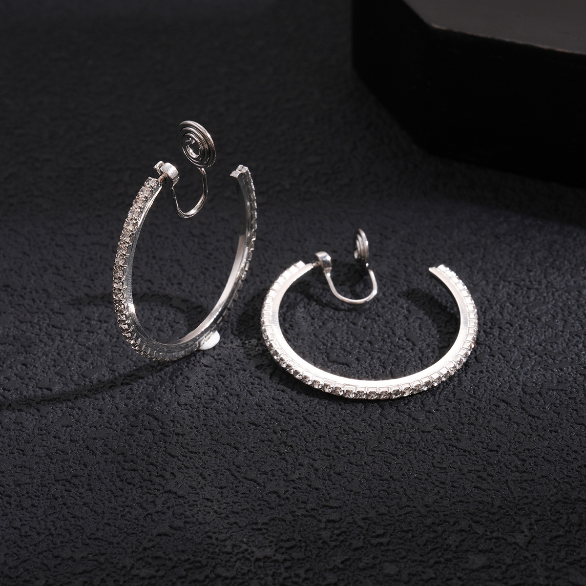 Clip de orejas - Plata - 3cm