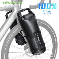 Newboler全防水自転車フロントフォークパッケージ5lマウンテンロードケース長距離旅行用バッグ