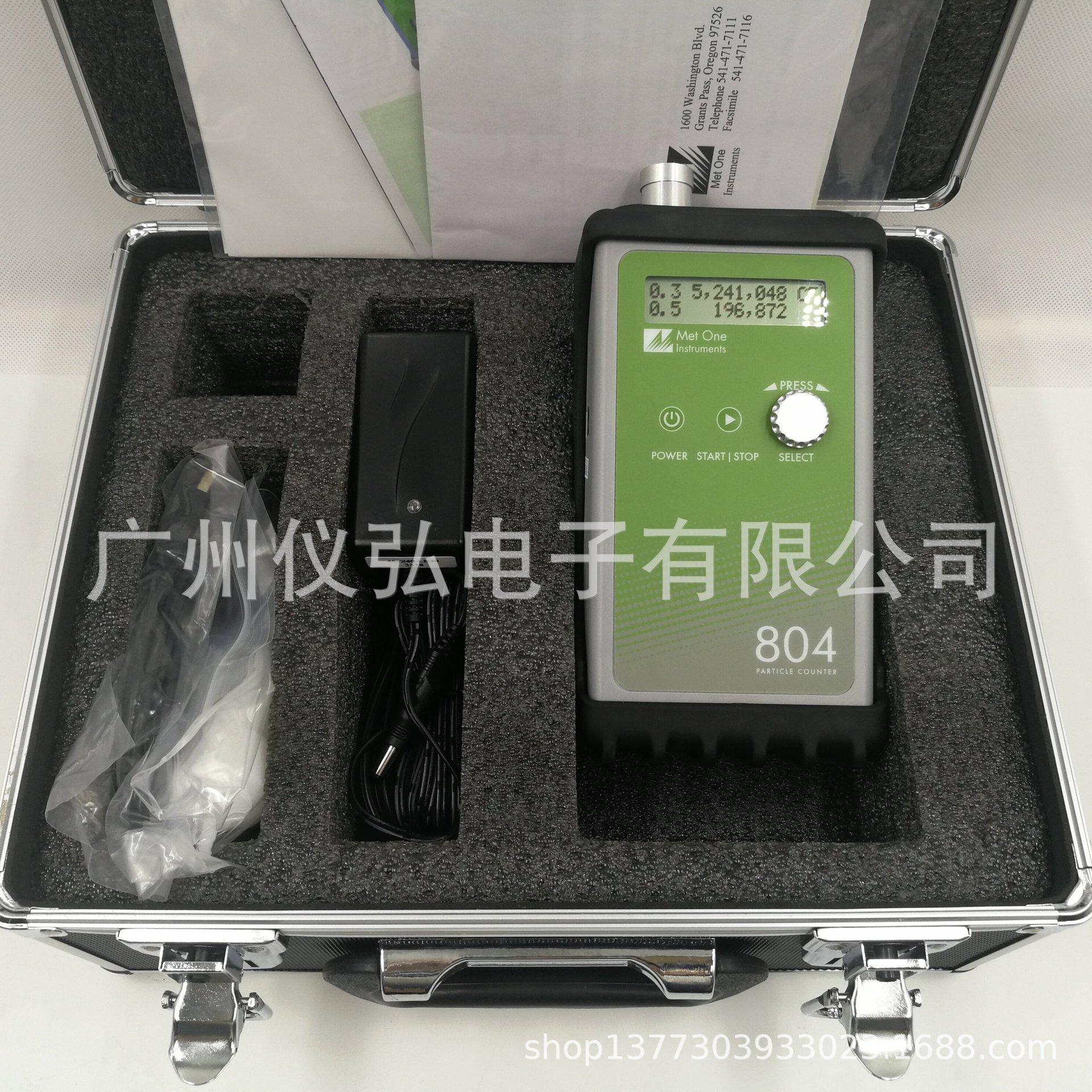 原装美国MetOne 804 PM2.5测试仪 、便携式激光粒子计数器