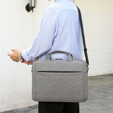 笔记本包手提式手提电脑男女加印LOGO商务单肩包批发斜挎轻薄便携