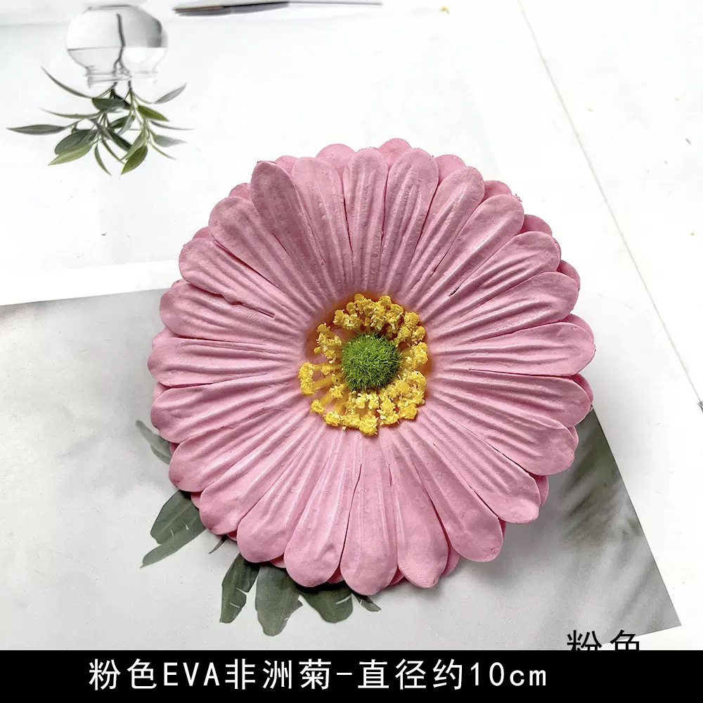 Flores artificiales flores rosadas bricolaje accesorios hechos a mano tocado de estilo antiguo accesorios de material de flor de horquilla arreglos florales de pared de flores de boda