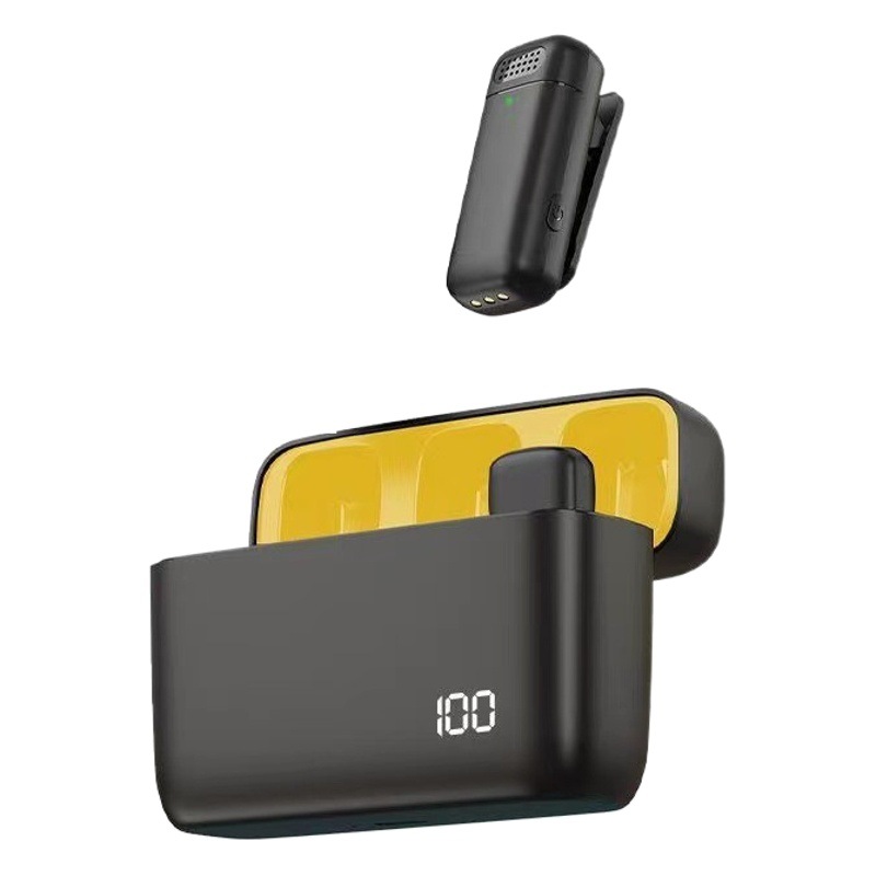 TikTok clase en línea en vivo 2,4g Monitor de reducción de ruido Micrófono clip de cuello Micrófono de clip de collar inalámbrico transfronterizo almacén de carga image 1