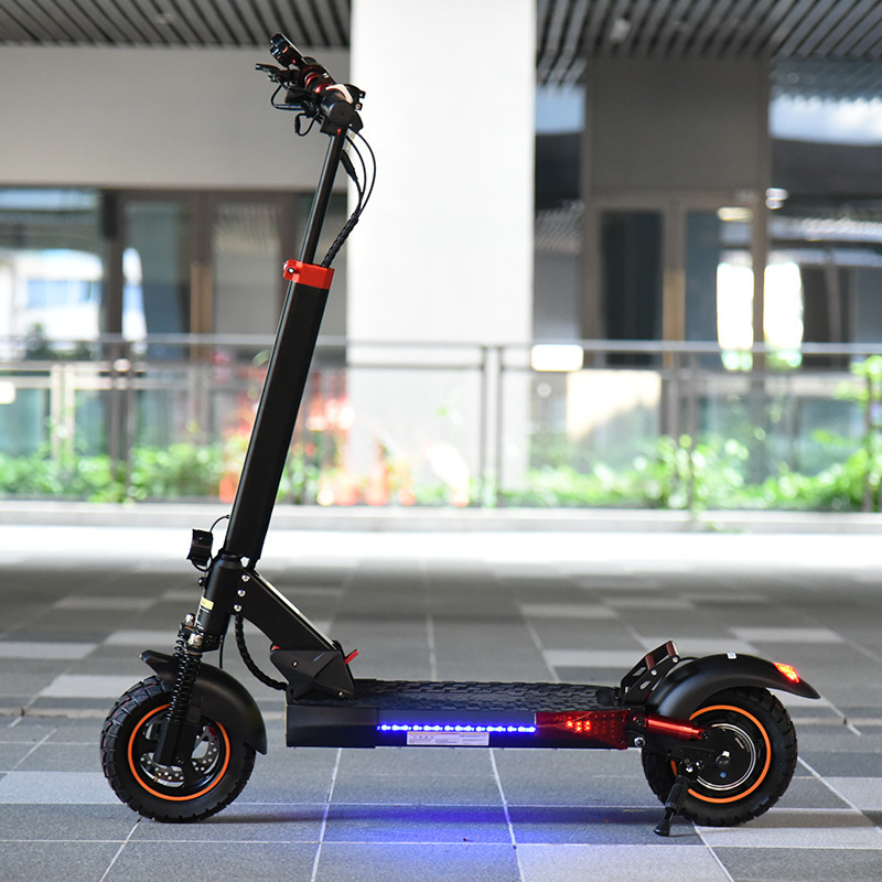 Cross-Border M4 Electric Scooter Foldableing 800W Long Endurance Adult European and American Overseas Shock-Absorbing Seat Smart Scooter