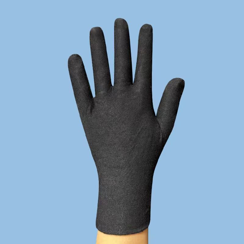 Guantes blancos del fabricante para trabajo, engrosados para inspección, manipulación de artefactos culturales, trabajos de etiqueta, manipulación de cuentas, tela de algodón puro absorbente del sudor, guantes de algodón de calidad para uso transfronterizo.