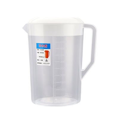 5升冷水壶食品级pp大容量带刻度烘培量杯奶茶店塑料耐高温热水壶