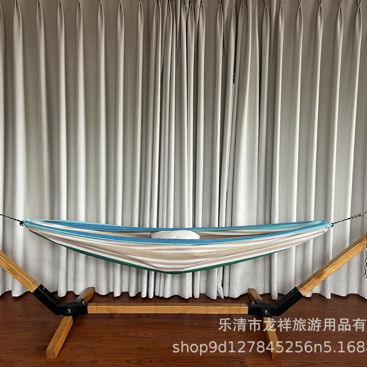 Hammock Anti-Rollover Canvas Outdoor Leisure Swing Hammock Manufacturer Anti-Rollover Camping Hammock Camping Picnic Hammock