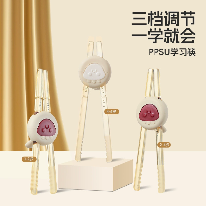 Детские детские учебные палочки для еды трехступенчатая регулировка волнистой головы бутылочки ppsu мягкий силиконовый осьминог