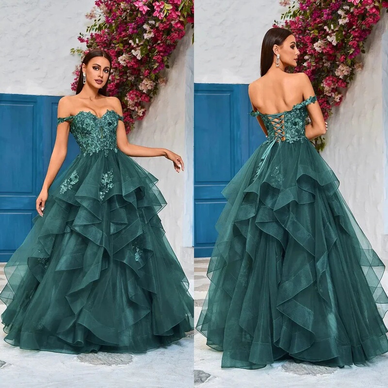 Prom Party Cocktail Evening Dresses Ball Gown Elegant Women Long Dress Birthday Dress Female Sexy Robe