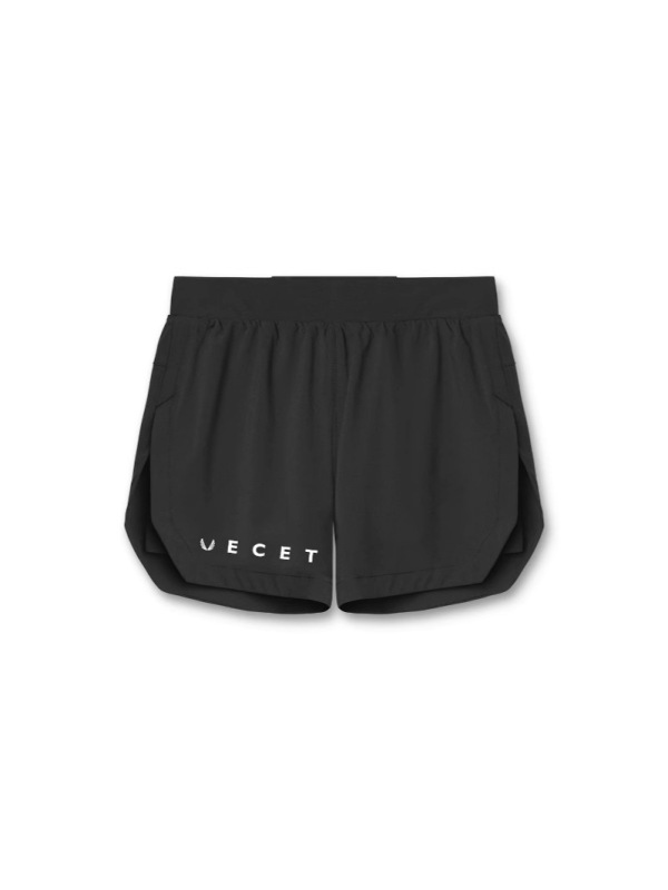 外国貿易人気のフィットネススポーツショーツメンズ二層ショーツ鉄フィットネスボディービルメッシュ速乾性トレーニングショーツ|undefined