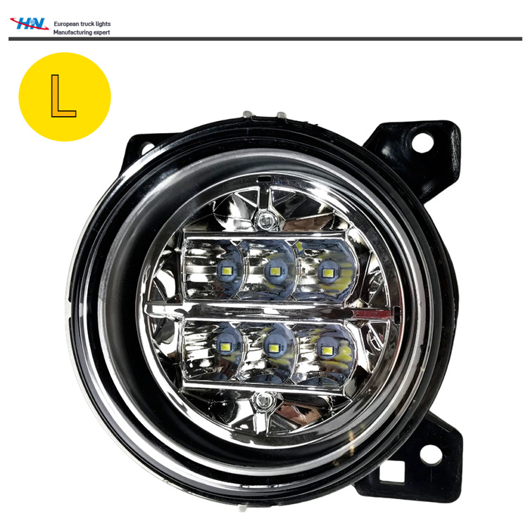 Lámpara de niebla redonda interior LED Lámpara diurna G440G450P410 para camiones Scania 1446356
