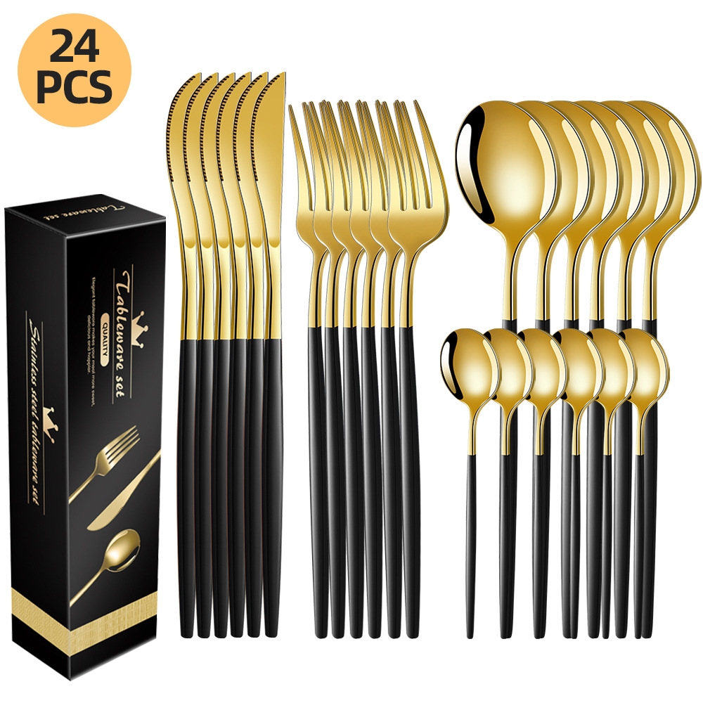 포르투갈 - 블랙 및 골드(24개 세트)