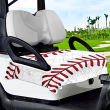 新品高尔夫球车座套高尔夫球车座椅毛巾毯坐垫易于清洁安装球系列