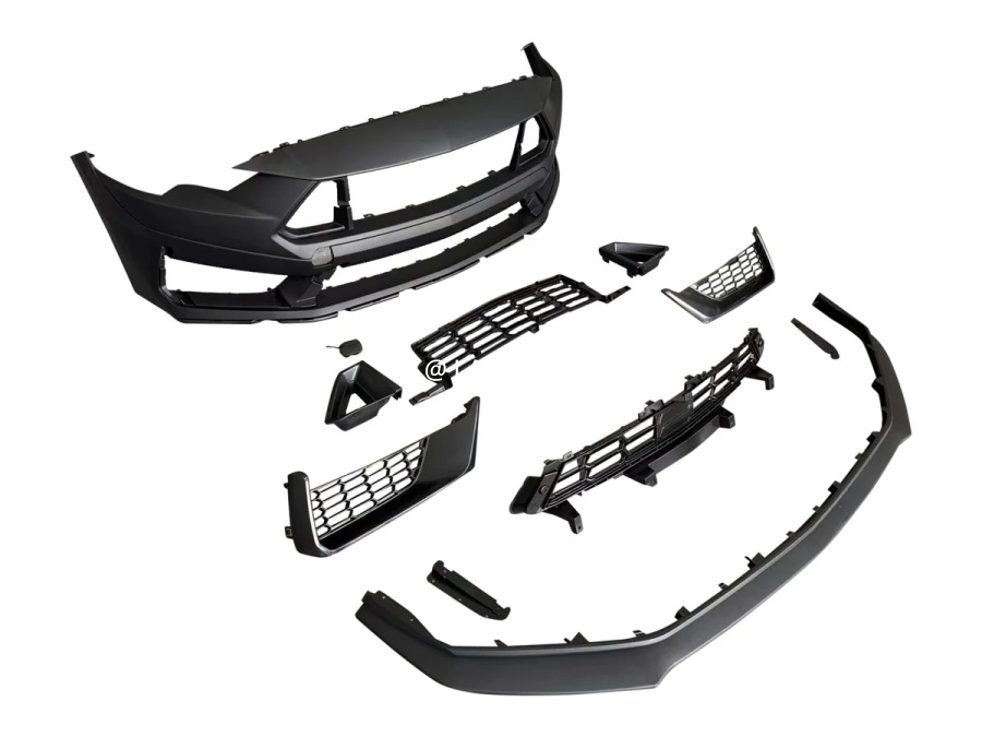 Suitable for Ford Mustang Upgrade to Dark Horse Style Front and Rear Bumpers, Dark Horse Style Body Kit Car Accessories