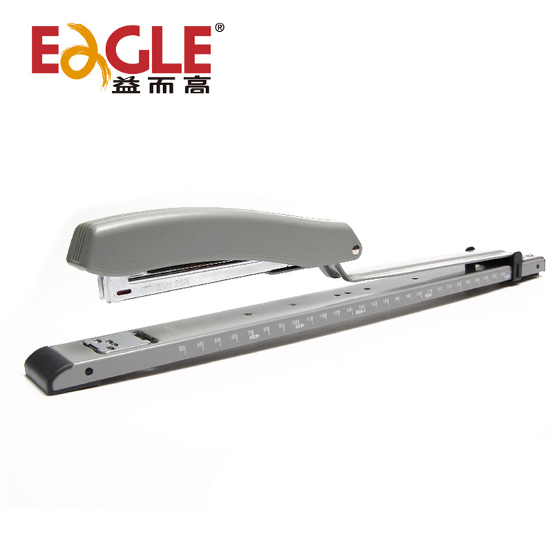 이에르고 사무용품 950L 스테이플러, 작업용 노트, 잡지용 긴 팔 확장형 중간 스티치 스테이플러