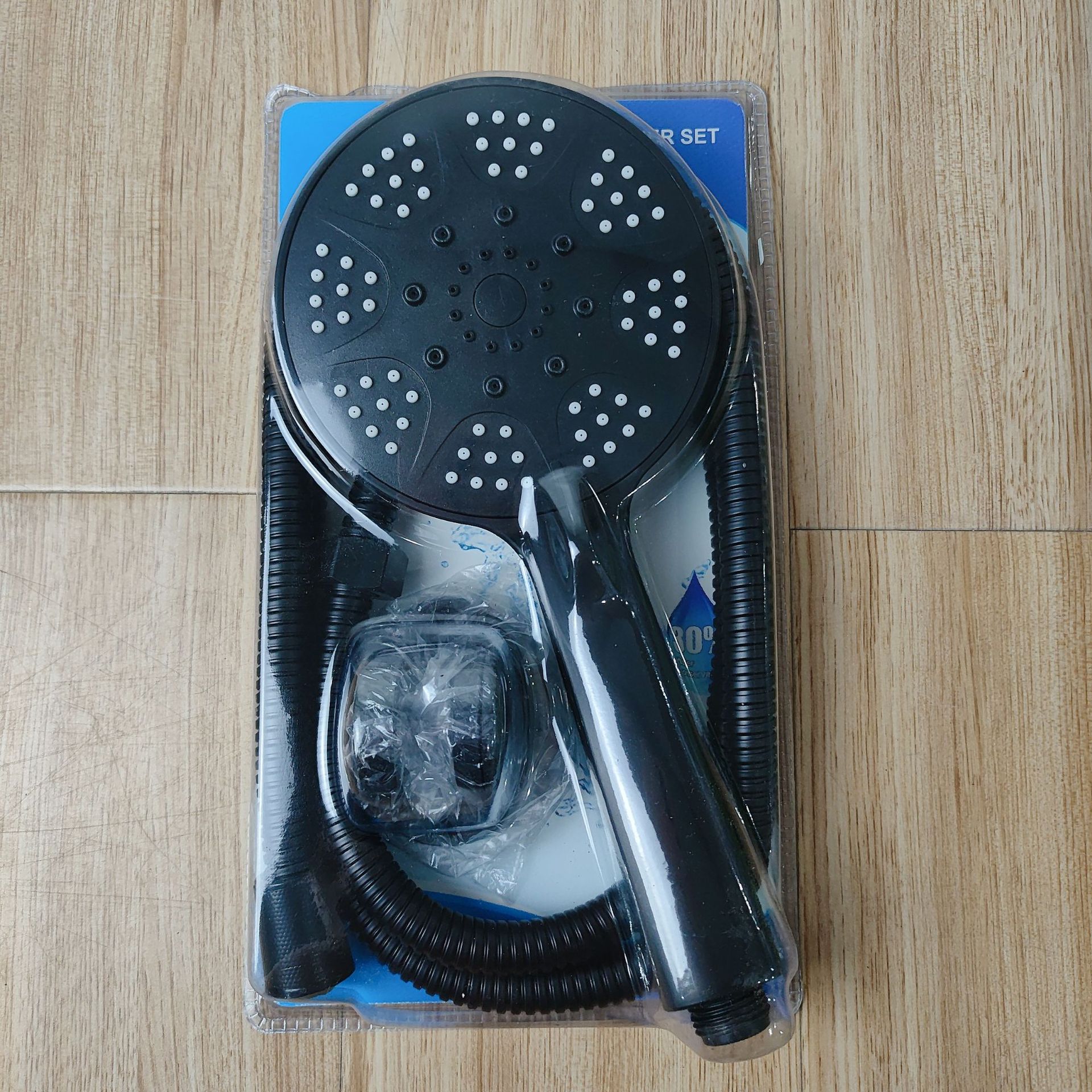 Comercio exterior al por mayor pequeño conjunto de ducha de tres piezas conjunto de ducha de tubo de ducha base conjunto de ducha