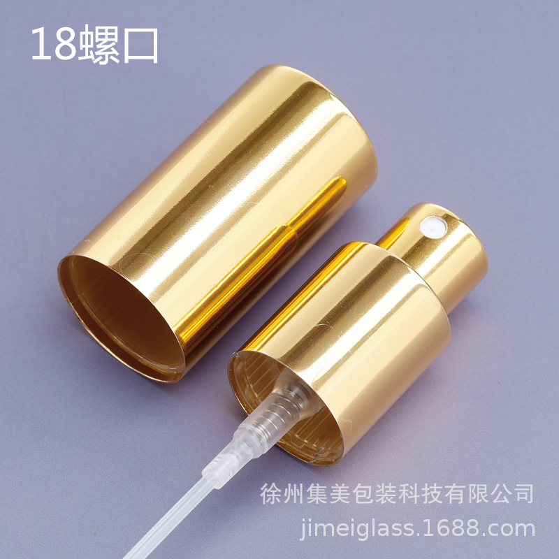 En stock al por mayor 18 tornillo de oro y plata cubierta negra 13 15 bayoneta electrolítico tarjeta de plástico boquilla de aluminio electroquímico cubierta media cubierta