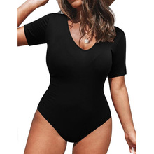 J 76417 Stretch Slim Crew Neck Bodysuit ��������Բ������ T