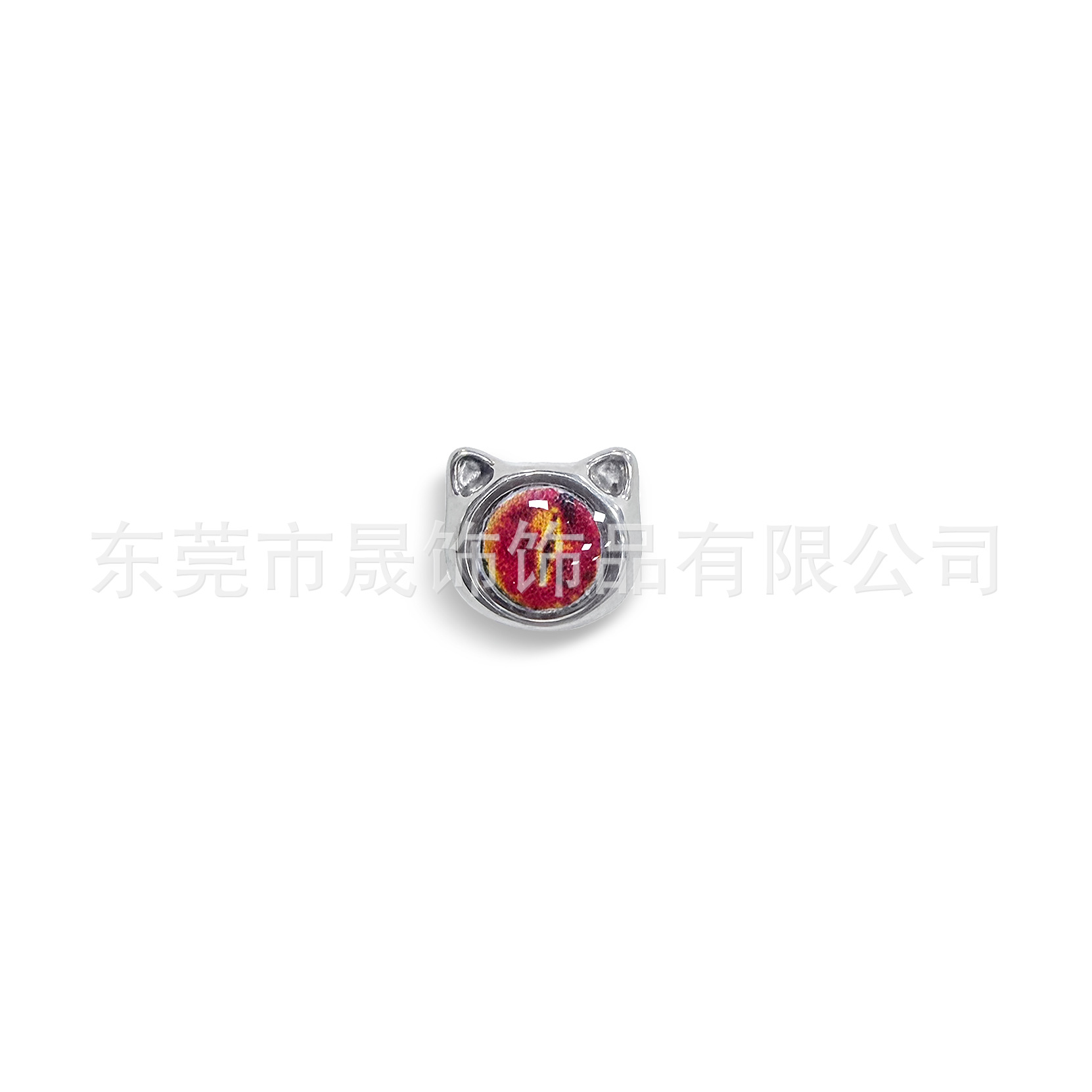 F136钛合金小恶魔猫眼舌钉滴油竖瞳唇钉G23钛人体穿刺饰品舌饰品
