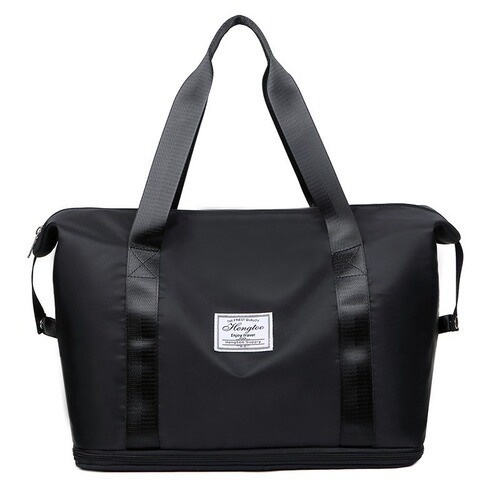 Large Capacity Expandable Wet and Dry Separation Fitness Bag Short Trip Bag Women's Sports Yoga Bag Maternity Storage Luggage Bag