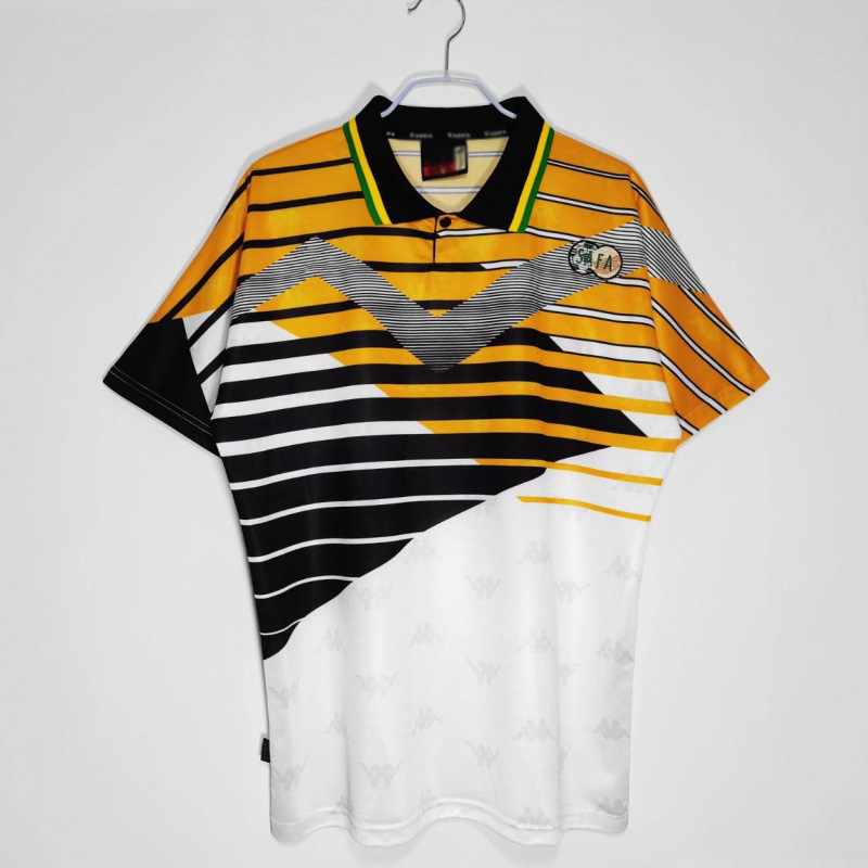 Colección de fútbol retro popular Argentina Alemania Inglaterra Brasil Copa Mundial de fútbol de manga corta