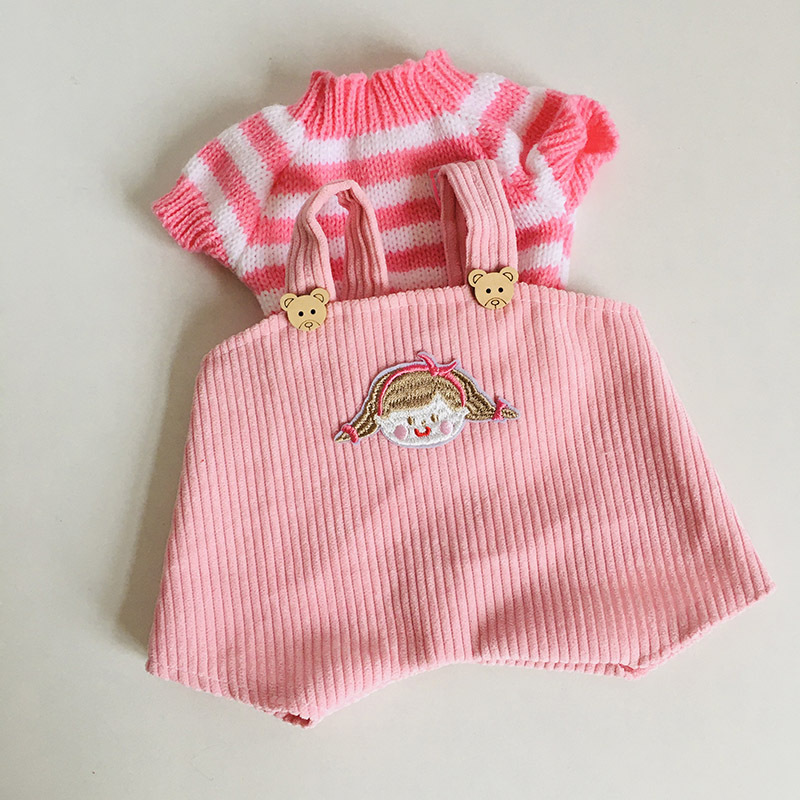 No. s Beier Lulu ropa 30cm conjunto oso muñeca ropa hecha a mano oso de peluche muñeca regalo para niñas