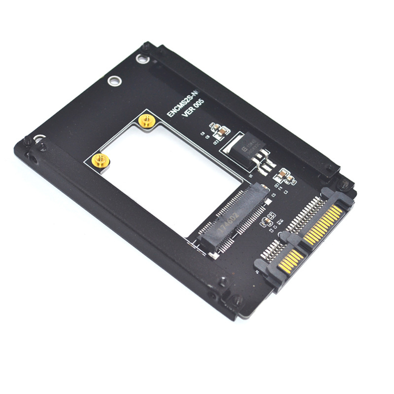 mSATAתSATA ת�ӿ�minSATA to SATA3.0 SSD��̬Ӳ����չ��6Gbps