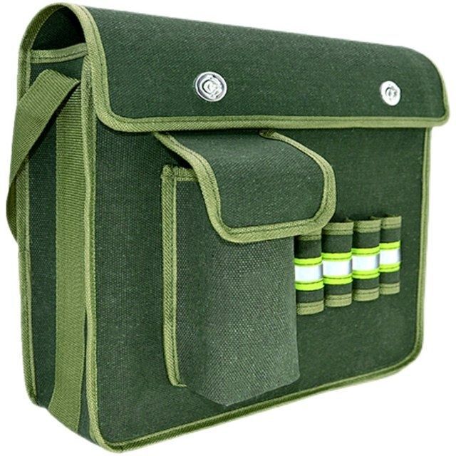 Canvas kit thickened wear-resistant large small size hardware storage bag large capacity woodworking multifunctional electrician bag Canvas kit thickened wear-resistant large small size hardware storage bag large capacity woodworking multifunctional electrician bag