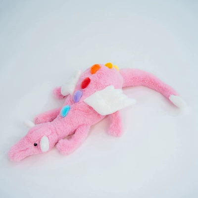 Oyuncaq yastıqlar, Lying Dragon Plush Toy Large Pillow - twilight-dragon-50cm