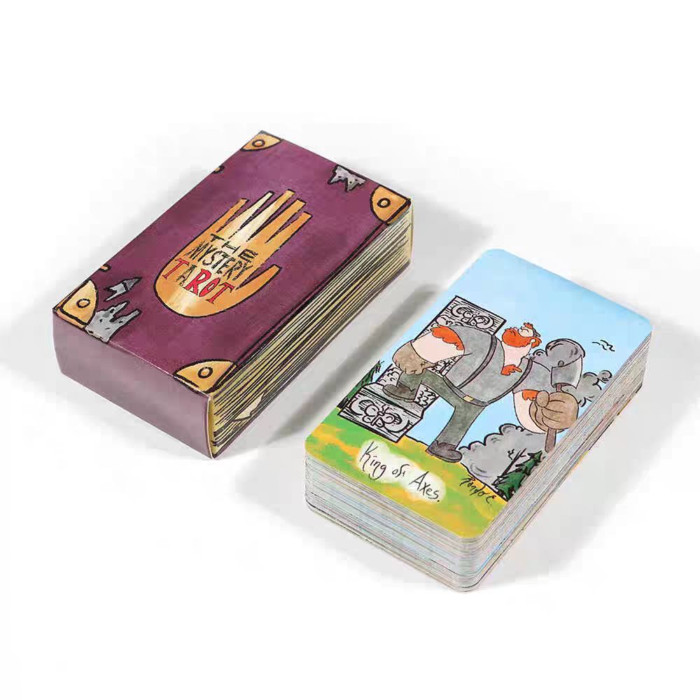 Carte da gioco mystery tarot in inglese per feste_voghion.com
