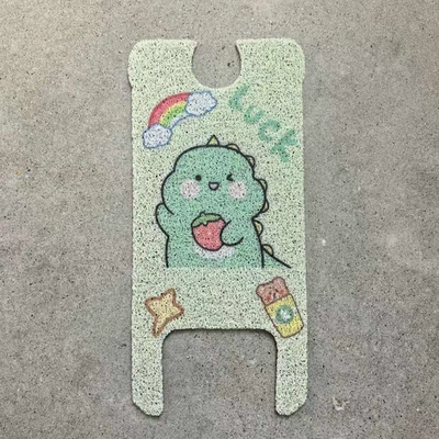 C20-D Electric Vehicle Foot: Electric vehicle foot mat - strawberry-dinosaur-yadea-c20-special-foot-pads