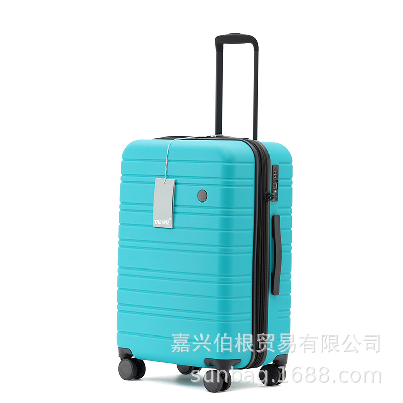 Maleta trolley de comercio exterior de exportación, maleta de tres piezas, maleta de gran capacidad para estudiantes masculinos y femeninos, maleta con capa de expansión