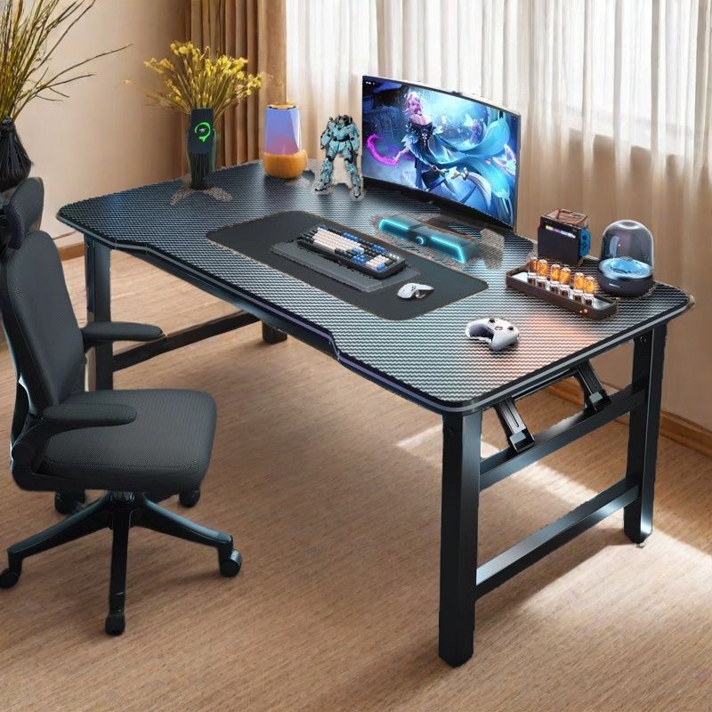 Foldable Computer Desk, Small Desktop Table for Home Use, Rectangular Simple Desk for Bedroom, Rental House, Study, and Office